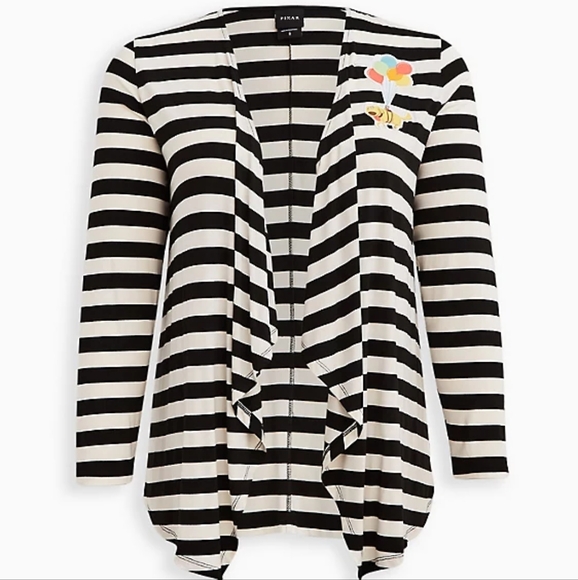 TORRID Disney Pixar Up Doug Balloons Super Soft Cardigan Size 3 - Picture 3 of 14